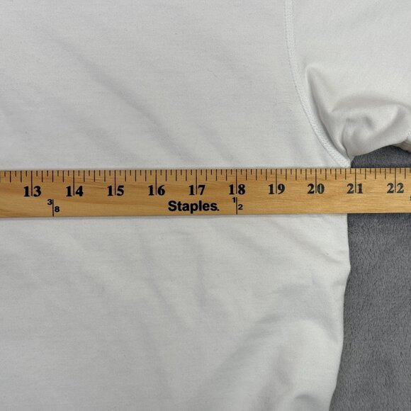 BYLT Polo Shirt Mens Large L White Premium Basics Lux Short Sleeve Stretch Golf - Picture 7 of 8